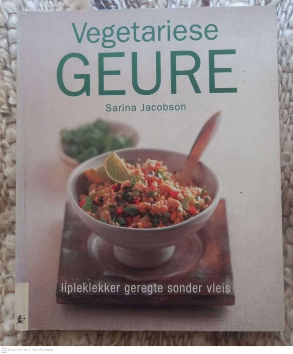 Vegetariese Geure — Sarina Jacobson secondhand book