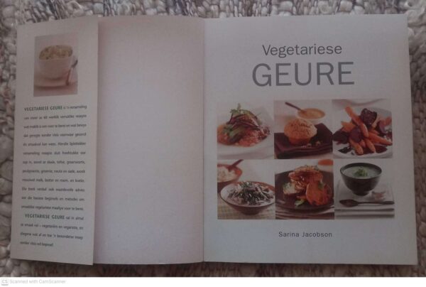 Vegetariese Geure — Sarina Jacobson secondhand book