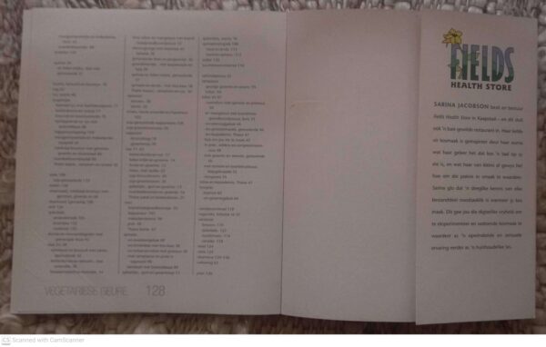 Vegetariese Geure — Sarina Jacobson secondhand book