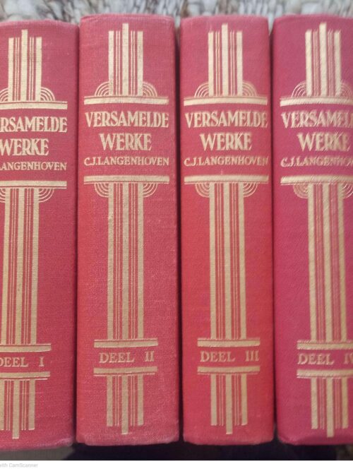 Versamelde Werke Van C.J. Langenhoven secondhand book