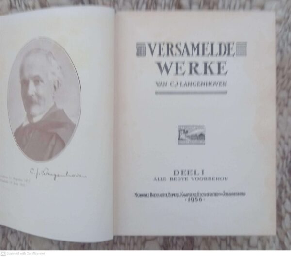 Versamelde Werke Van C.J. Langenhoven secondhand book