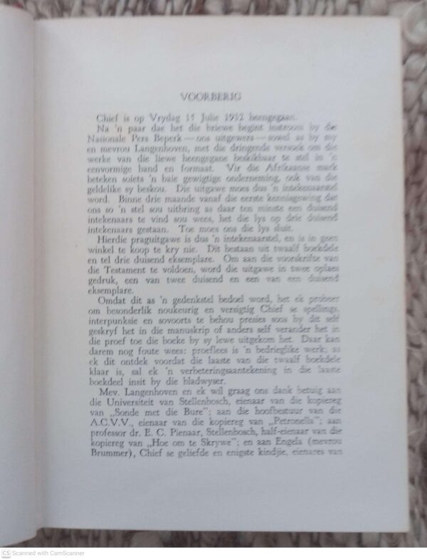 Versamelde Werke Van C.J. Langenhoven secondhand book