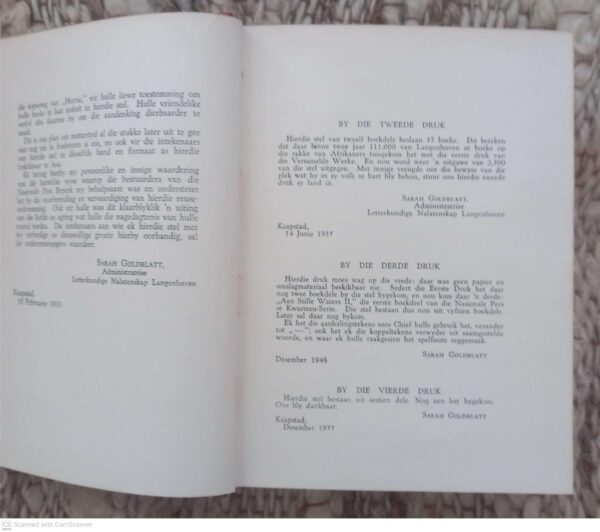 Versamelde Werke Van C.J. Langenhoven secondhand book