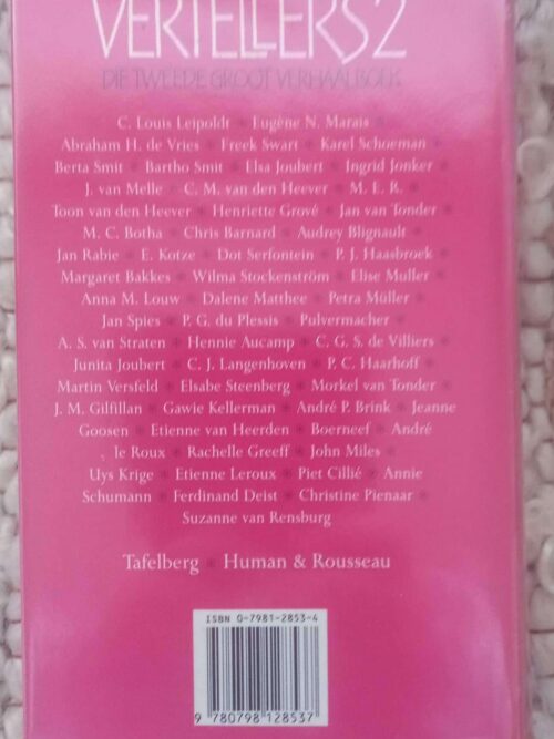 Vertellers 2: Die Groot Afrikaanse Verhaalboek — Merwe Scholtz secondhand book