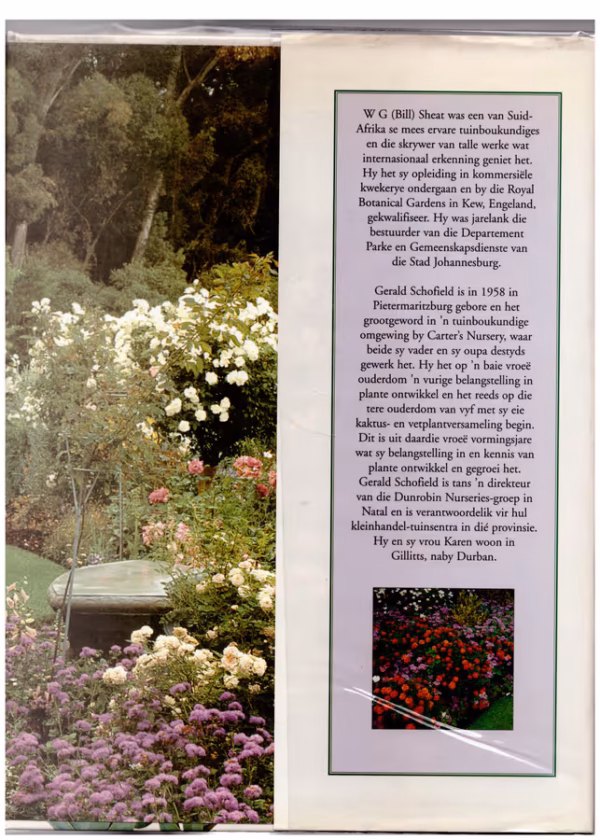 Volledige Tuinmaak In Suider-Afrika — W. G. Sheat, Gerald Schofield secondhand book