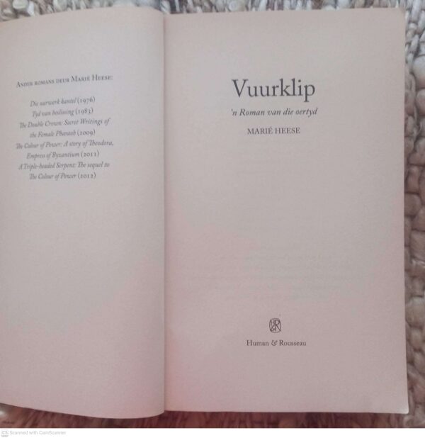 Vuurklip3 Vuurklip — Marie Heese secondhand book