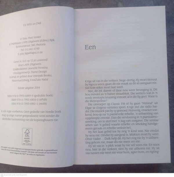Waar Boosheid Broei – Peet Venter secondhand book