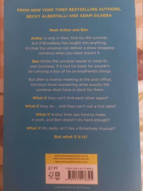What If It’s Us — Adam Silvera, Becky Albertalli secondhand book