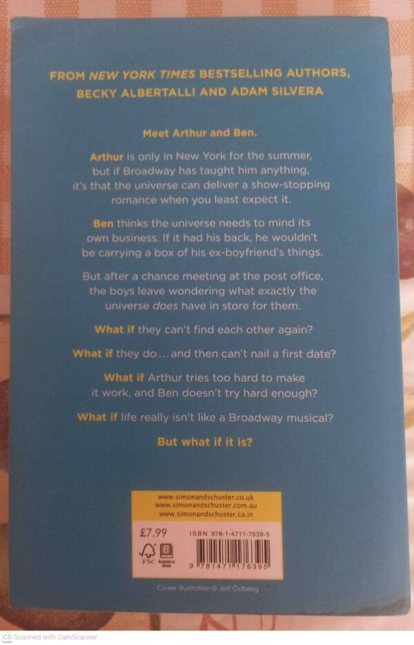 What If It’s Us — Adam Silvera, Becky Albertalli secondhand book