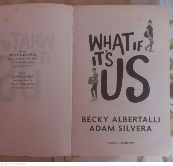 What If It’s Us — Adam Silvera, Becky Albertalli secondhand book