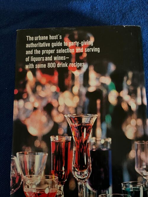 Playboy’s Host & Bar Book – Thomas Mario secondhand book