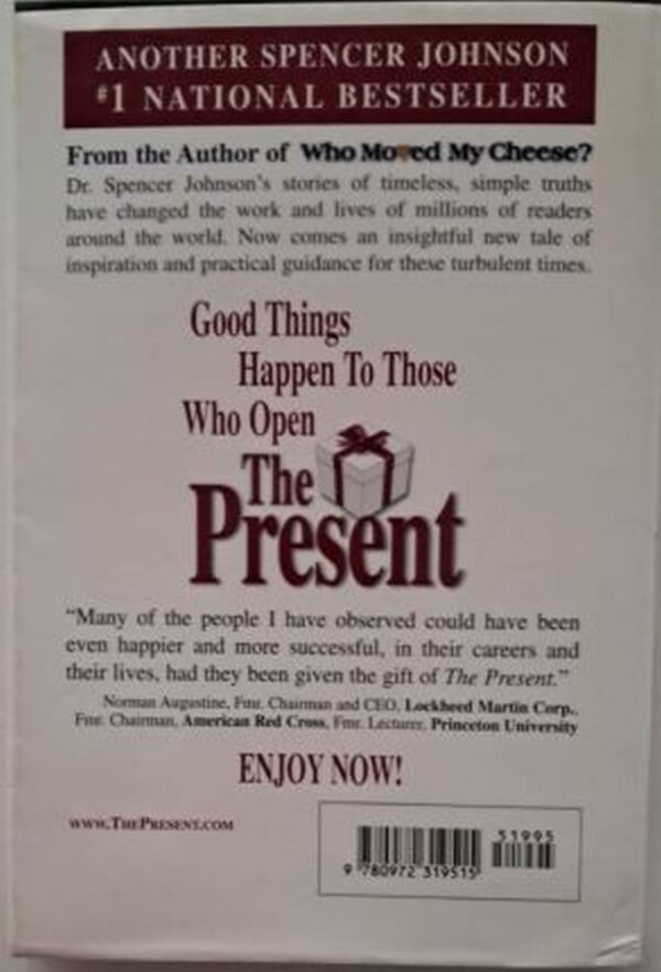 back-cover-the-present (1) The Present – Spencer Johnson secondhand book
