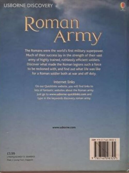 Roman Army – Ruth Brocklehurst secondhand book