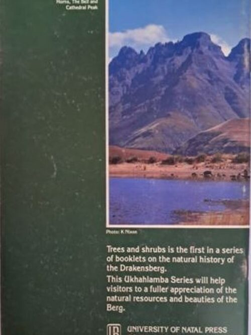 Trees & Shrubs Of The Natal Drakensberg – O.M. Hilliard secondhand book