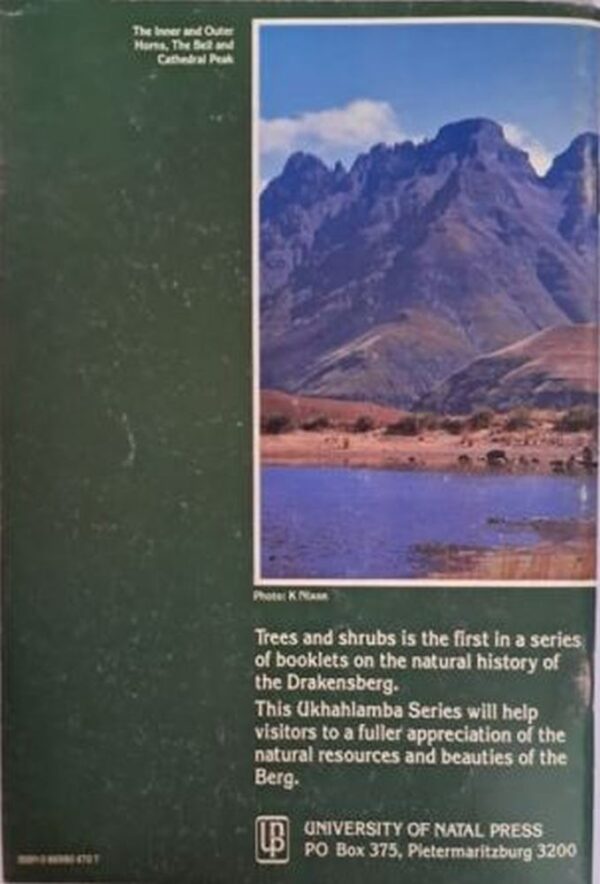 Trees & Shrubs Of The Natal Drakensberg – O.M. Hilliard secondhand book