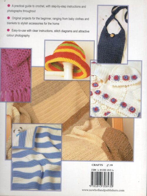 Learn To Crochet – Sue Whiting + Crochet Magazine secondhand book