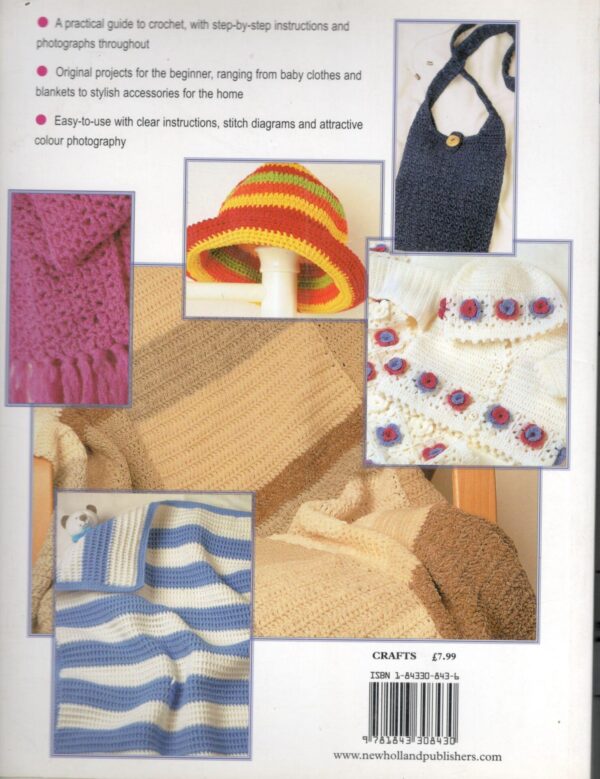 Learn To Crochet – Sue Whiting + Crochet Magazine secondhand book