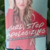 Girl, Stop Apologizing – Rachel Hollis secondhand book