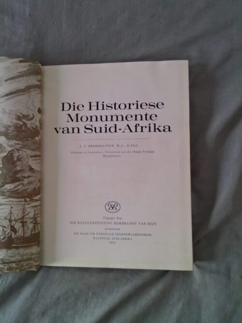 cropped-IMG_20260716_131427-1.jpg Die Historiese Monumente Van Suid-Afrika – J.J. Oberholster (Signed By Anton Rupert) secondhand book