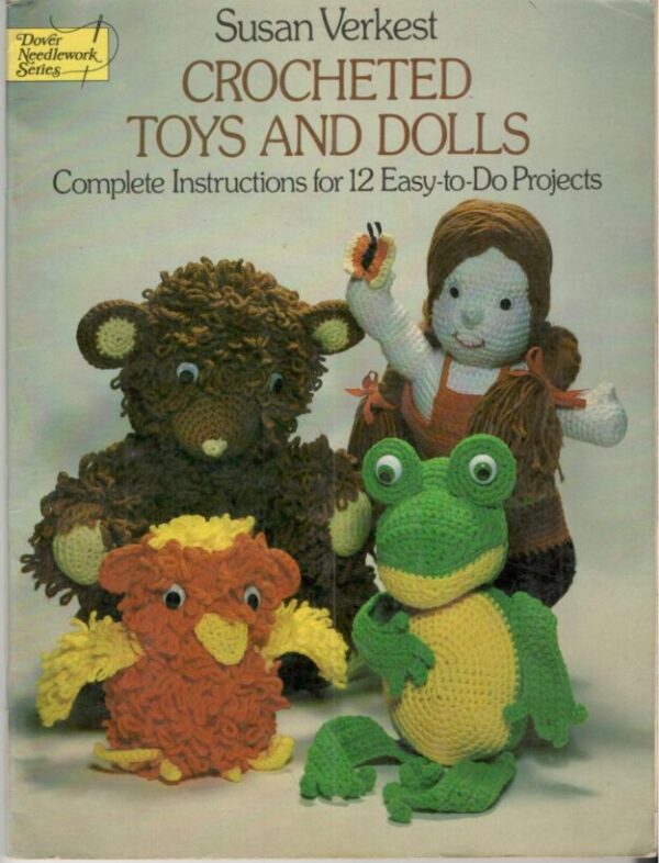 Crocheted Toys And Dolls – Susan Verkest secondhand book