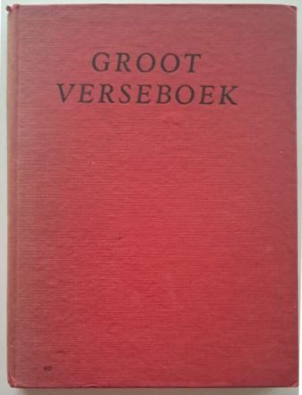 Groot Verseboek – D.J. Opperman secondhand book