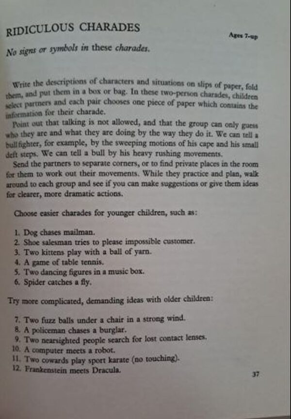 Movement Games For Children Of All Ages – Esther L. Nelson secondhand book