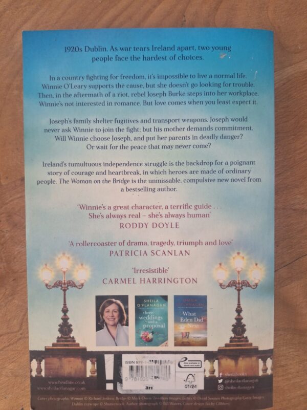 The Woman On The Bridge – Shelia O’Flanagan secondhand book
