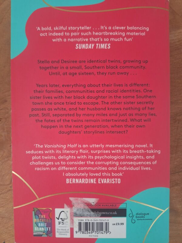 The Vanishing Half – Brit Bennett secondhand book