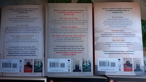 The Inheritance Games  (6 Books) – Jennifer Lynn Barnes secondhand book