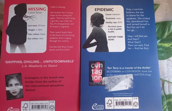 20260730_163559 The Dark Matter Trilogy – Teri Terry secondhand book