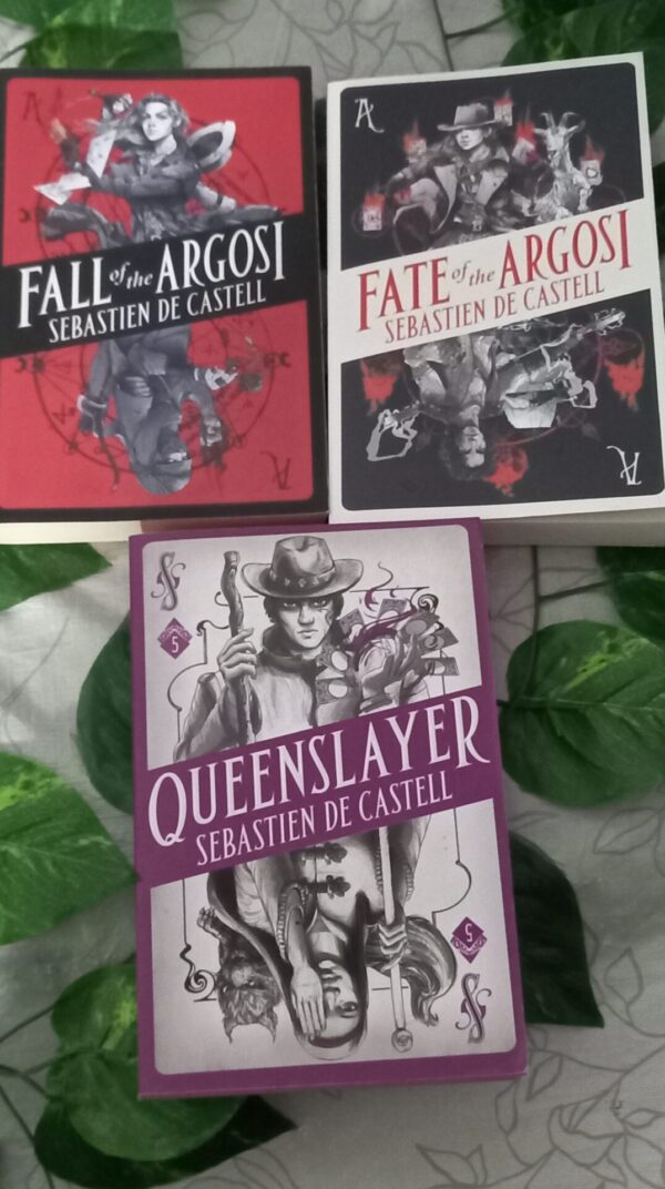 Argosi + Spellslinger Series (3 Books) – Sebastien De Castell secondhand book