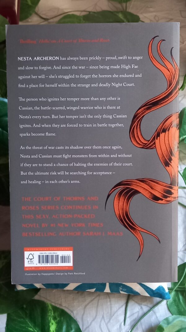 A ​Court Of Silver Flames – Sarah J. Maas secondhand book