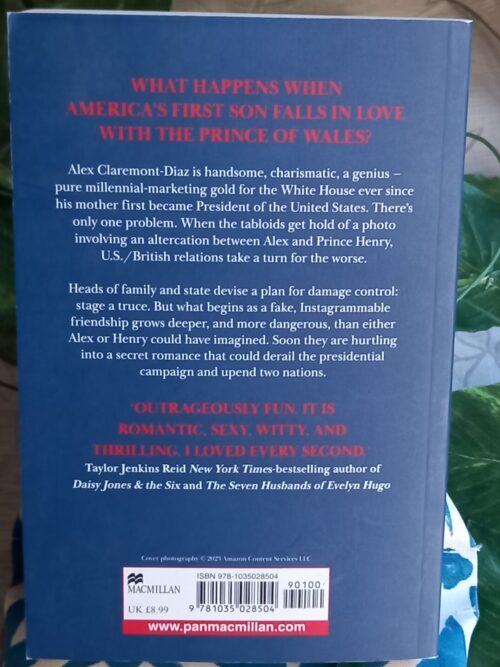 Red, White & Royal Blue – Casey McQuiston secondhand book
