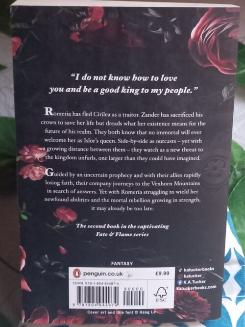A Curse Of Blood & Stone – K.A. Tucker secondhand book