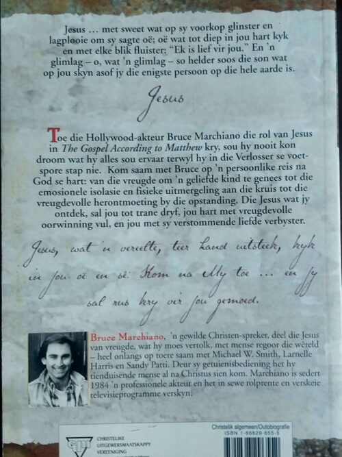In Jesus Se Voetspore – Bruce Marchiano secondhand book