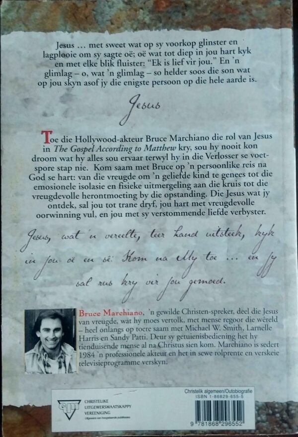In Jesus Se Voetspore – Bruce Marchiano secondhand book