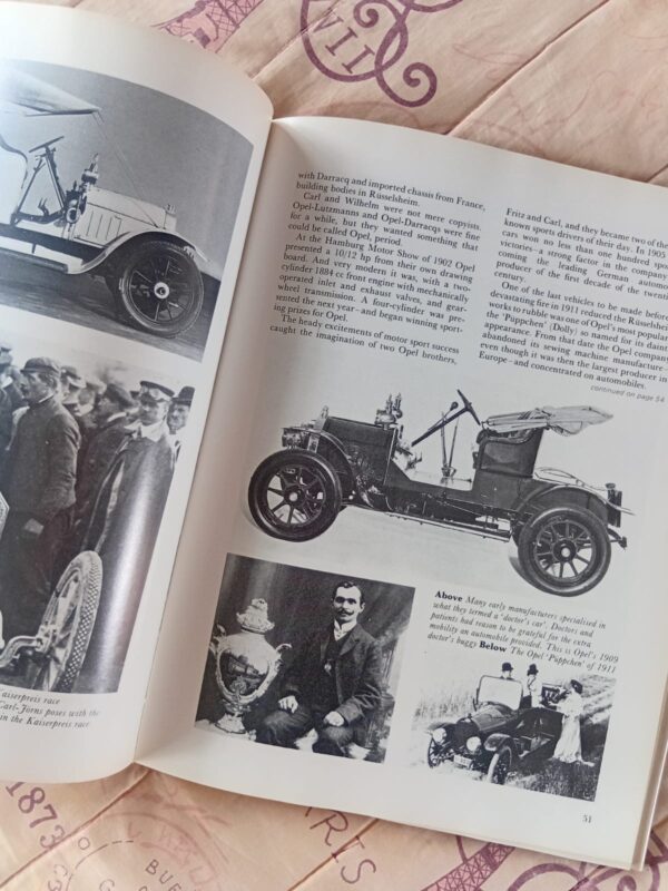 A Picture History Of The Automobile – Peter Roberts secondhand book