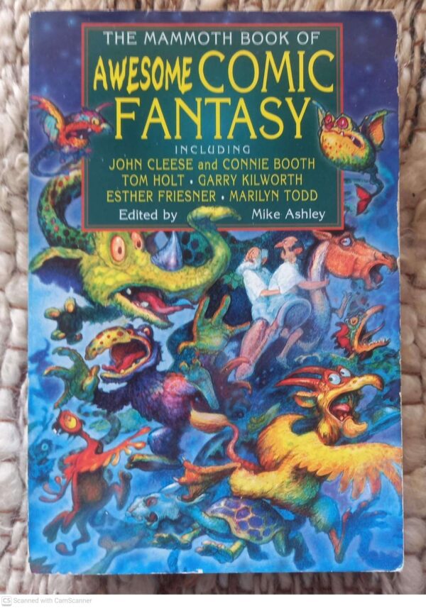The Mammoth Book Of Awesome Comic Fantasy — Mike Ashley secondhand book