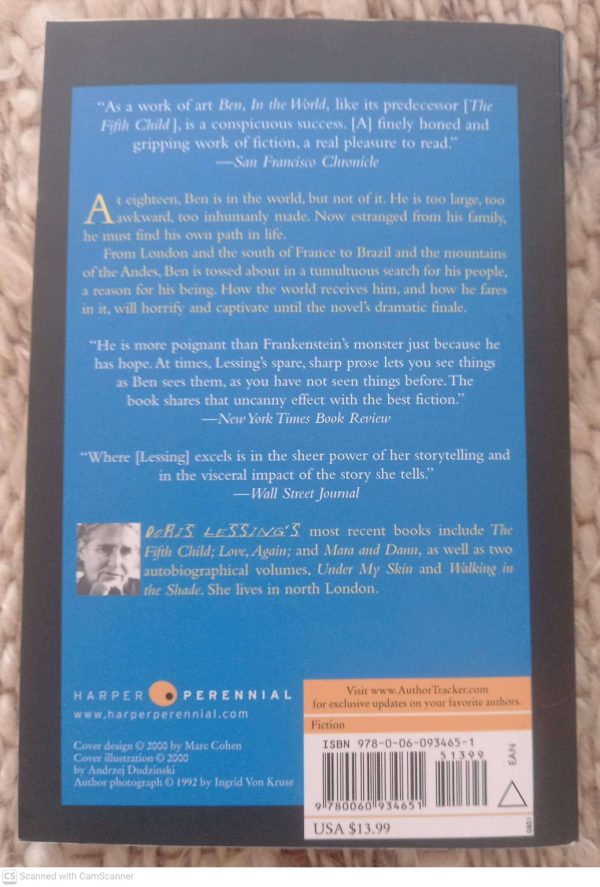 Ben, In The World — Doris Lessing secondhand book