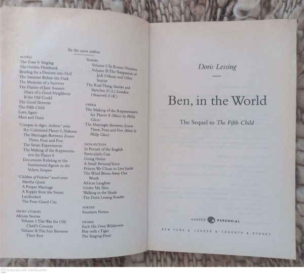 Ben, In The World — Doris Lessing secondhand book