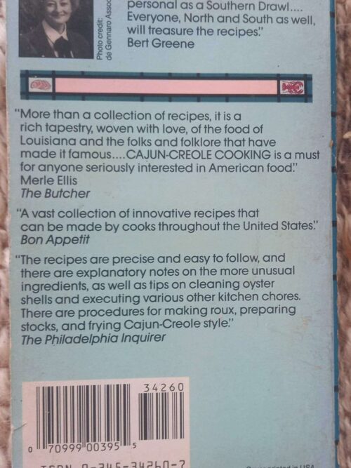 Cajun-Creole Cooking — Terry L. Thompson secondhand book