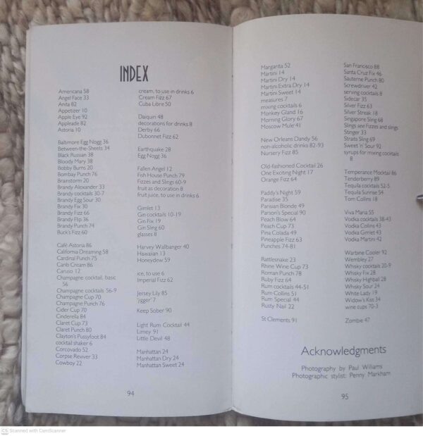 Cocktails — Joe Turner secondhand book