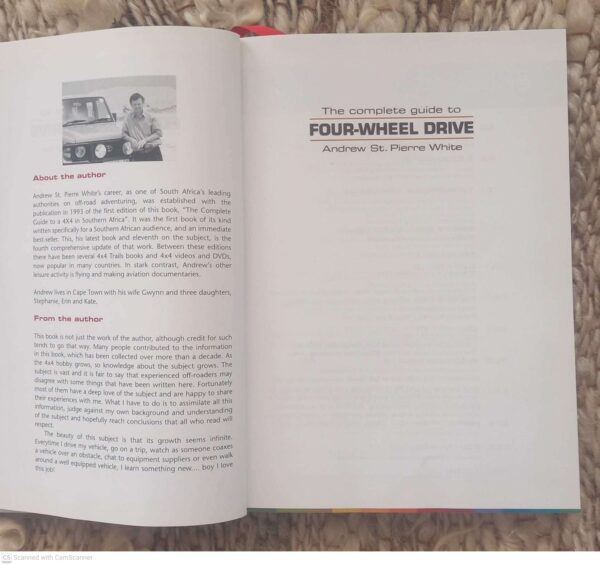 The Complete Guide To Four-Wheel Drive — Andrew St. Pierre White secondhand book