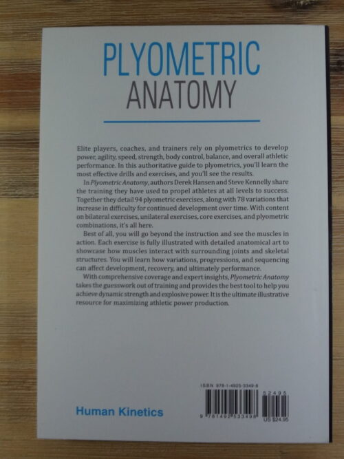 Plyometric Anatomy – Derek Hansen, Steve Kennelly secondhand book