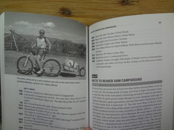 DSC03472 Cycling The Great Divide – Michael McCoy secondhand book