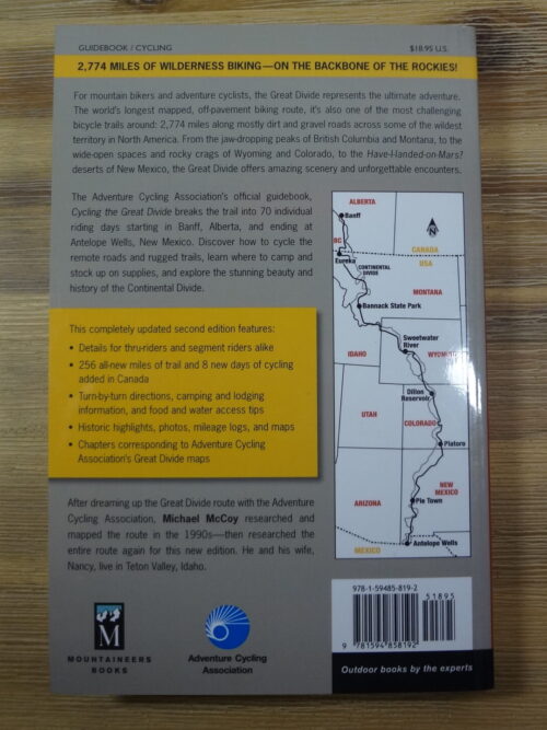 Cycling The Great Divide – Michael McCoy secondhand book