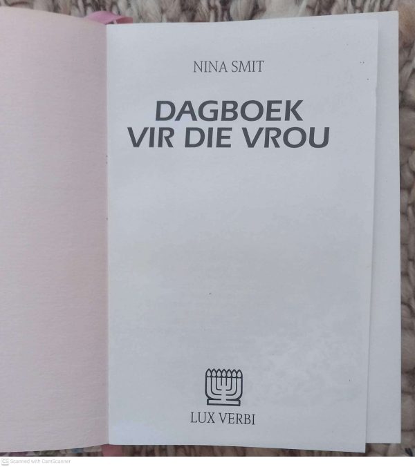 Dagboek Vir Die Vrou — Nina Smit secondhand book