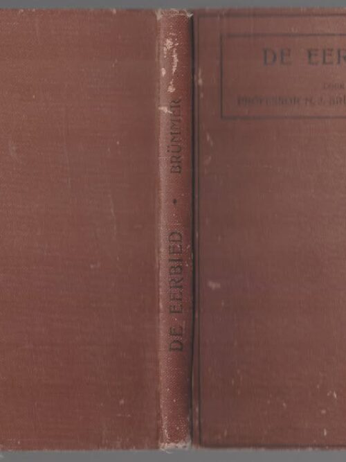 De Eerbied — N. J. Brümmer secondhand book