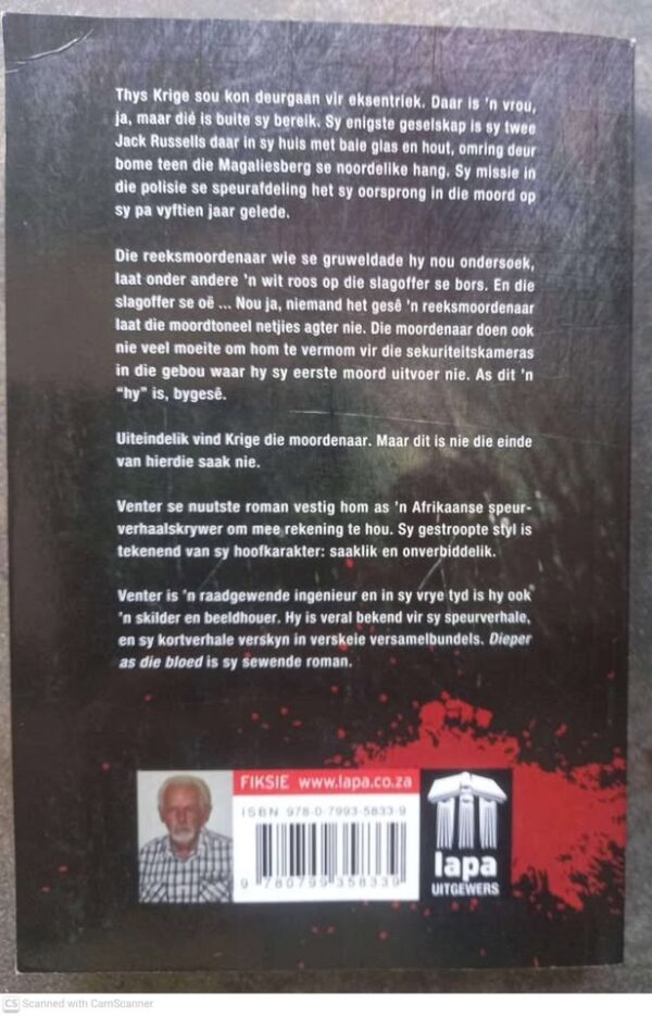 Dieper As Die Bloed — Peet Venter secondhand book