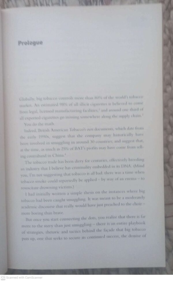 Dirty Tobacco: Spies, Lies And Mega-Profits – Telita Snyckers secondhand book